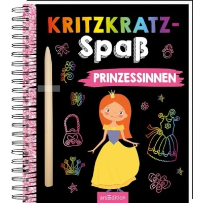 Afbeelding van Kritzkratz Spaß Prinzessinnen