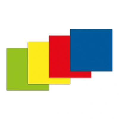 Afbeelding van Symbool Vierkant groen, set van 5 stuks