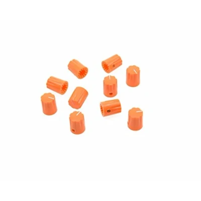 Afbeelding van Dopro Gitaar Scalloped Edge Versterker Knoppen Cylinder Effect Pedaal ORANJE