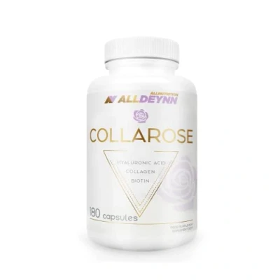 Afbeelding van Alldeynn Collarose Rund collageen 180 capsules 60 servings Hyaluronzuur Biotin Vrouwen Supplement Nutriworld