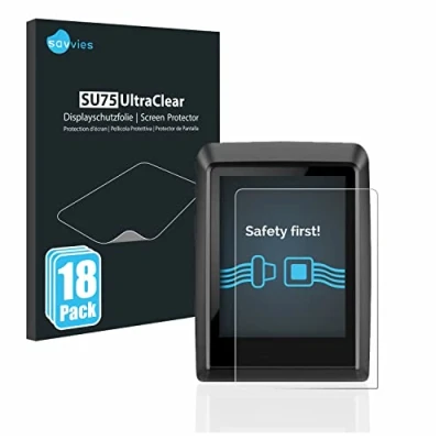 Afbeelding van Savvies (18 Stuks) Schermbeschermer voor Bosch Kiox 300 Screen Protector Ultra Transparant