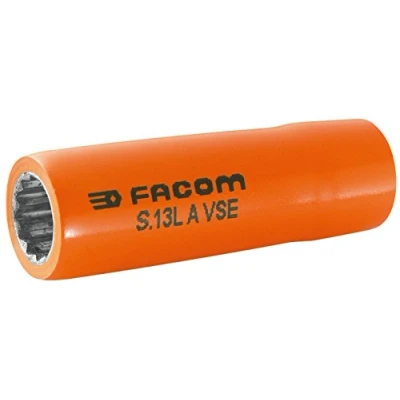 Afbeelding van Facom lange doppen 1/2&quot;; geïsoleerd 19mm S.19LAVSE