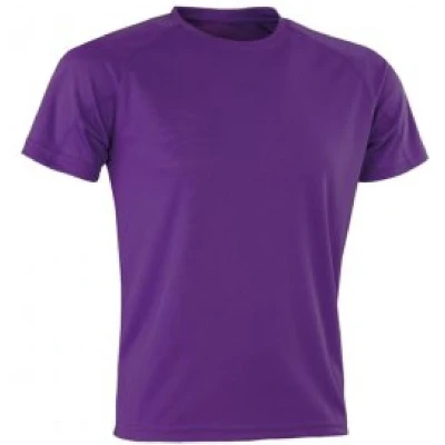 Afbeelding van Spiro Heren Aircool T Shirt (Paars)