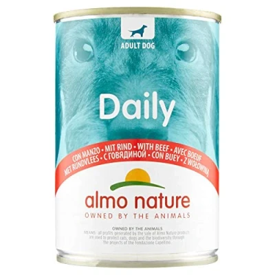 Afbeelding van Almo Nature Daily Hondenvoer Rund 400 gr