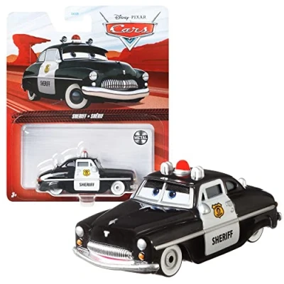 Afbeelding van Selectie Voertuigen Racing Style Disney Cars Die Cast 1:55 Auto Mattel, DXV29N 3 Single:FSC Sheriff