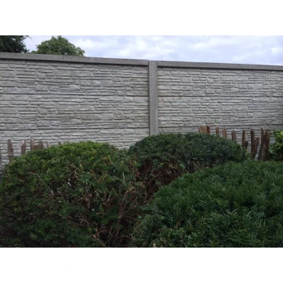 Afbeelding van Intergard Beton schutting Mountain enkelzijdig 200x231cm
