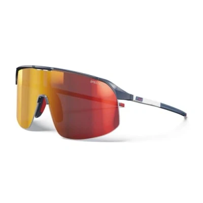 Afbeelding van Julbo Density Zonnebril, uniseks, voor volwassenen, Blauw/wit/rood, one size