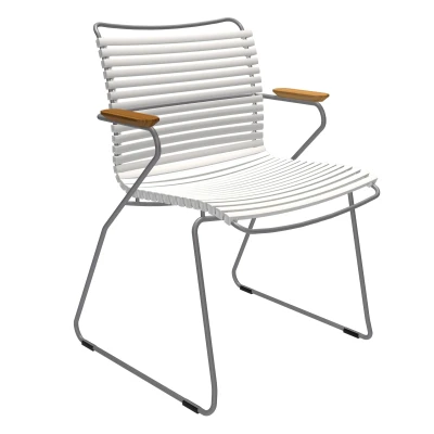 Afbeelding van Houe Click Armchair tuinstoel Muted White