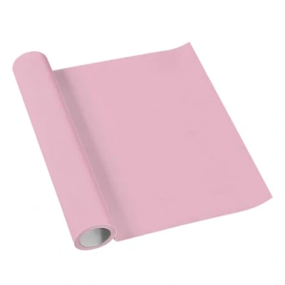 Afbeelding van PAW tafelloper van airlaid (40 cm x 5 m) I tafeldecoratie voor communie, vormsel, bruiloft, verjaardag, tuinfeest, doop tafelkleed effen lichtroze kleur: Monocolor Light Rosa