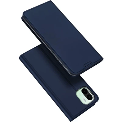 Afbeelding van Dux Ducis Telefoon Hoesje geschikt voor Xiaomi Redmi A1 Skin Pro Book Case Donker Blauw