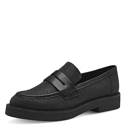 Afbeelding van MARCO TOZZI dames 2 24302 41 Slipper, Black Glitter, 39 EU