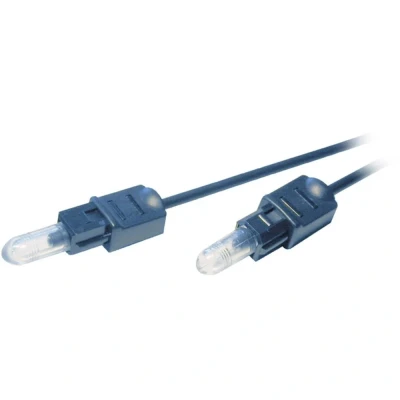 Afbeelding van SpeaKa Professional Toslink Digitale audio Aansluitkabel [1x stekker (ODT) 1x (ODT)] 3.00 m Zwart
