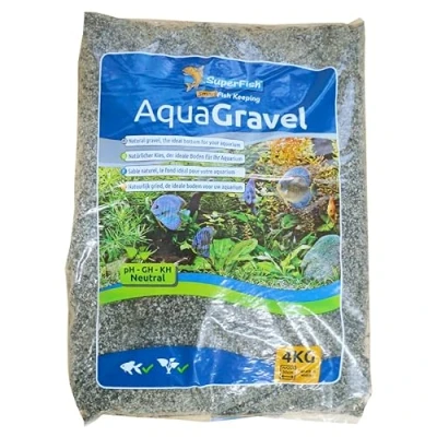 Afbeelding van SuperFish aqua grind grijs 1 2 mm 4 kg