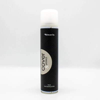 Afbeelding van Tamaris waterproof spray met wax voor gevoelig leer en Nappa 250ml verzorgt beschermt tegen vocht vuil.