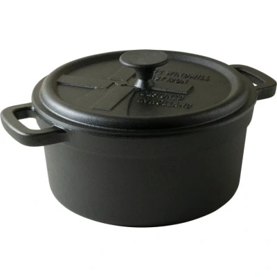 Afbeelding van The Windmill Cast Iron BBQ pan L Gietijzer 3,8