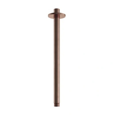 Afbeelding van HotBath Archie Plafondbuis Geborsteld Koper PVD AR453BCP