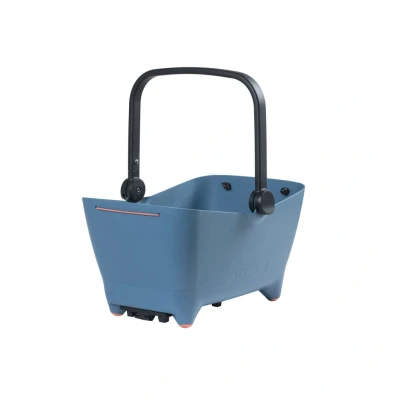 Afbeelding van Basil Buddy MIK hondenfietsmand bagagedrager BikeTotaal.nl Blauw
