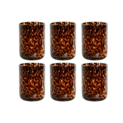 Afbeelding van Glazenset Home ESPRIT Kristal Vintage 320 ml (6 Stuks)