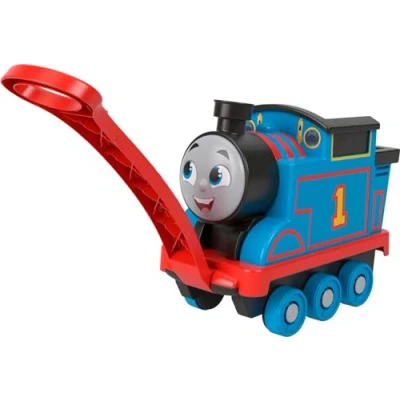 Afbeelding van Thomas &amp; Friends Trekspeelgoedtrein voor kinderen Grootste vriend met opbergruimte kleuters vanaf 2 jaar HHN32