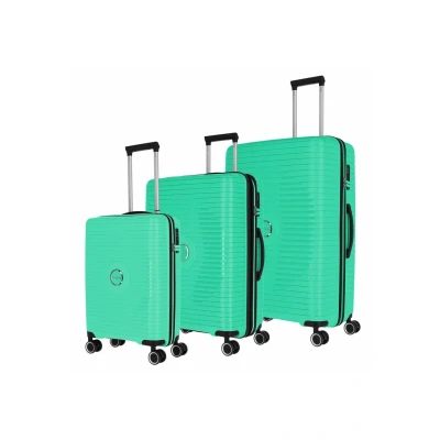 Afbeelding van Travelite Orbita 4 wielen Kofferset 3 delig met uitbreidingsplooi