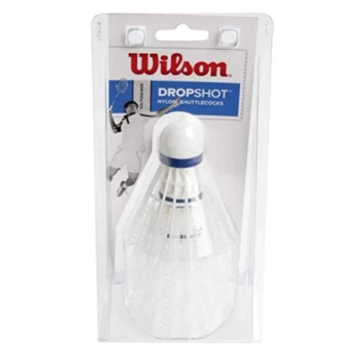 Afbeelding van Wilson Dropshot 3P Clamshel WRT6048WH, Unisex, Wit, lotki, maat: One size