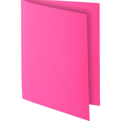 Afbeelding van Exacompta ref. 807020E Set van 30 felgekleurde inlegmappen ROCK&#039;&#039;S 80 g/m2 in PEFC™ gecertificeerde mappen Afmetingen: 22 x 31 cm Formaat A4 kleur roze