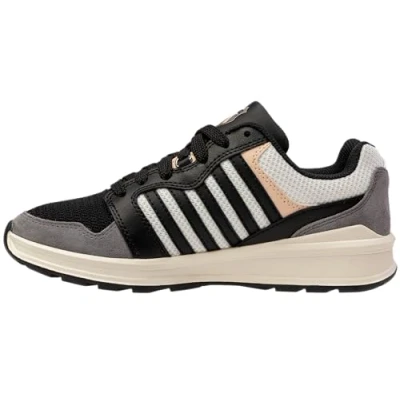 Afbeelding van Rival Trainer T 99079 Vrijetijdsschoenen Dames Black Blanc De Blanc990 37 Zwart Schoenen