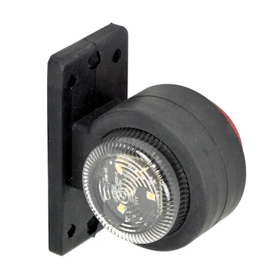 Afbeelding van Carpoint Breedtelicht LED links rood/wit 72mm