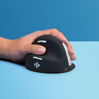 Afbeelding van R Go Tools HE Mouse, Ergonomisch muis, Large (Handlengte boven de 185mm), Linkshandig, draadloo