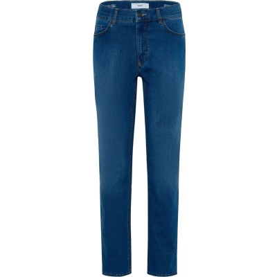 Afbeelding van Brax Cooper Jeans Blauw maat W 30 L 32 met Regular fit Pasvorm Polyester Suitable Herenkleding