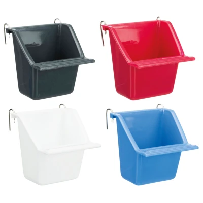 Afbeelding van Trixie Hangbakje Met Ijzeren Houder Vogelspeelgoed 6x6 cm 80 ml