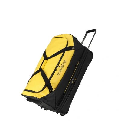 Afbeelding van Travelite Basics Wheeled Duffle 70cm yellow Reistas