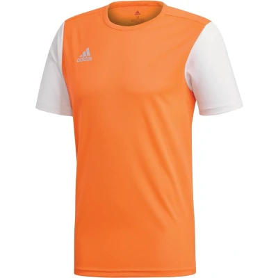 Afbeelding van adidas Performance Estro 19 Fussball Sport Tshirt, Heren, Maat: Medium, Solar orange