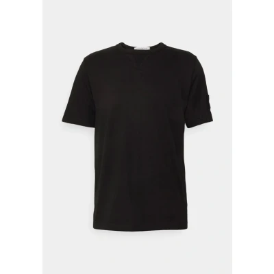 Afbeelding van Calvin Klein Jeans Badge Regular TEE Tshirt basic, Heren, Maat: XXS, Black
