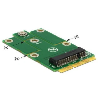 Afbeelding van Mini PCIe naar M.2 NGFF adapter Delock