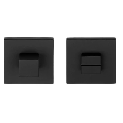 Afbeelding van Formani Toiletgarnituur SQUARE LSQWC50 mat zwart