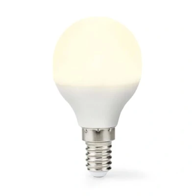 Afbeelding van LED lamp E14 Kogel Nedis (4.9W, 470lm, 2700K)