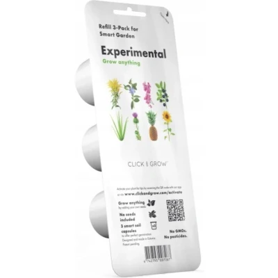 Afbeelding van Click and Grow Experimental (Seedless) Refill 3 Pack for Smart Herb Garden