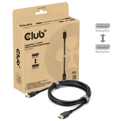 Afbeelding van Club 3D DisplayPort? 2.1 DP54? VESA Cer