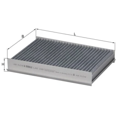 Afbeelding van Knecht Interieurfilter LAK 249