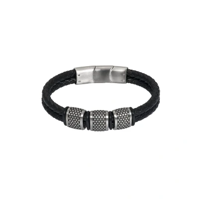 Afbeelding van iXXXi Men Conrad Zilver Mat Heren Armband (sieraad) 21cm