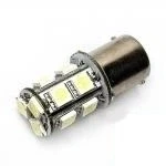 Afbeelding van BA15S LED 13 SMD 5050 12V lamp WARM WIT