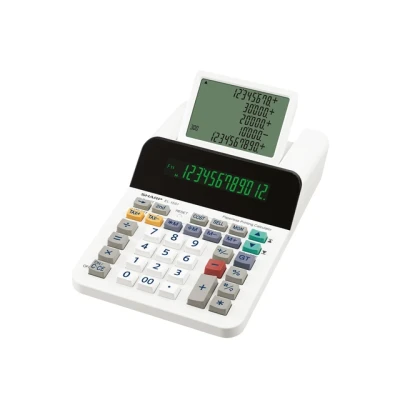 Afbeelding van Citizen Sh El1501 Calculator Sharp Wit Desk 12 Digit
