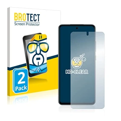 Afbeelding van BROTECT (2 Stuks) Schermbeschermer voor Nokia X30 Screen Protector Transparant