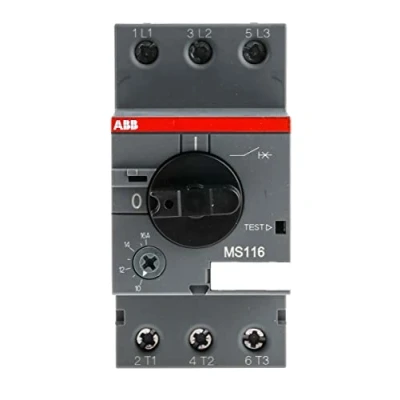 Afbeelding van Abb mbs draaiknop 10 16a thermischmagnetisch 3p 16ka schroefklem ip20 1sam250000r1011