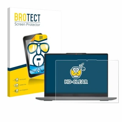 Afbeelding van BROTECT Screenprotector voor Lenovo IdeaPad 5 2 in 1 14AHP9 Folie Beschermfolie transparant