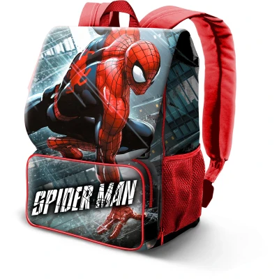 Afbeelding van Karactermania Marvel Spiderman EXP Uitbreidbare Rugzak Backpack Regen Rood Grijs