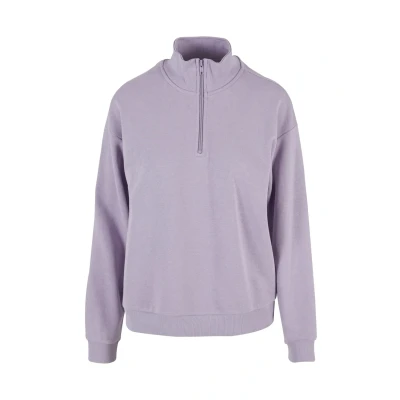 Afbeelding van Urban Classics Light Troyer Sweater, Dames, Maat: 5XL, Dustylilac