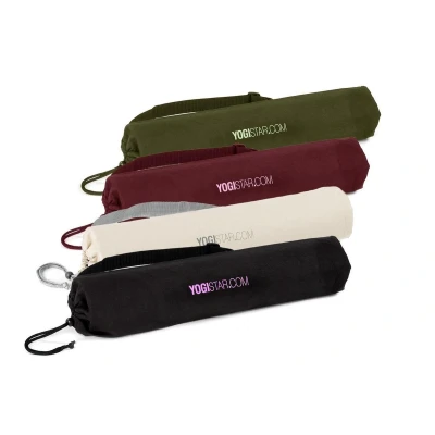 Afbeelding van Yogatas yogibag basic katoen safran Sporttas YOGISTAR