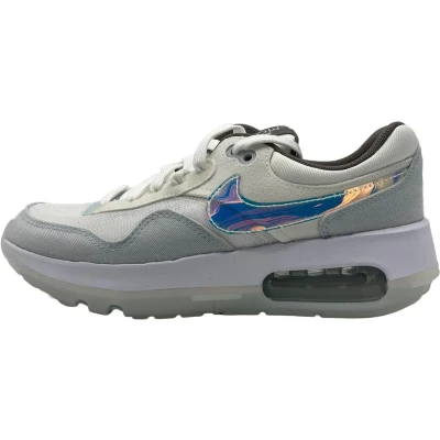 Afbeelding van Nike Sportswear AIR MAX Motif (GS) Sneakers laag voor kinderen, Maat: 37.5, White/aura/summit white/flat pewter Polyester